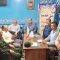 برپایی میز خدمت جهادی بنیاد شهید گیلان در پارک موزه دفاع مقدس