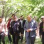 حضور معاون استاندار لرستان در آیین گلاب گیری روستای شیشه شهرستان بروجرد