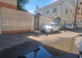 اختصاصی / لوله فاضلاب شکسته در قلب شهر ، اهالی غازیان را به ستوه آورد
