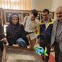 اختصاصی / یادگاران فتح خرمشهر در قاب خدمت ؛ اصحاب رسانه میهمان تاریخ و خدمت در  موزه پست گیلان